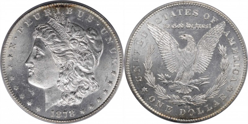 Morgan Silver Dollar

1878-CC Morgan Silver Dollar. MS-62 (ICG).

PCGS# 7080...