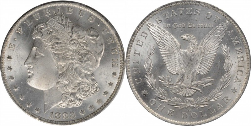 Morgan Silver Dollar

1883-O Morgan Silver Dollar. MS-65 (PCGS).

PCGS# 7146...