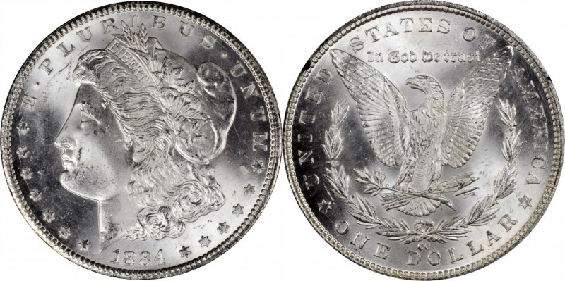 Morgan Silver Dollar

1884-CC GSA Morgan Silver Dollar. MS-65 (NGC).

The or...