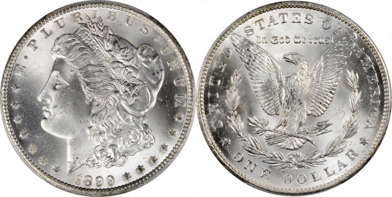 Morgan Silver Dollar

1899-O Morgan Silver Dollar. MS-66 (PCGS).

PCGS# 7260...