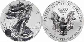 Silver Eagle

Complete 2012-S 75th Anniversary of San Francisco Mint Silver Eagle Set. (NGC).

Both examples are individually graded and encapsula...