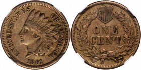 Miscellaneous U.S. Coins

Lot of (2) 1861-Dated Type Coins. EF-45 (NGC).

Included are: 1861 Indian cent; and 1861 Liberty Seated quarter.

Ex S...