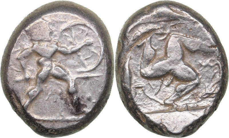 Pamphylia - Aspendos AR Stater - (circa 465-430 BC)
10.92 g. 21mm. AU/AU Mint l...