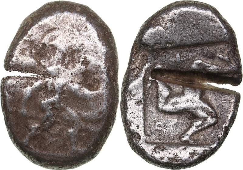 Pamphylia - Aspendos AR Stater - (circa 465-430 BC)
10.70 g. 25mm. F/VF- Hoplit...