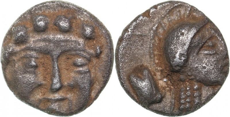 Pisidia - Selge AR Obol - (circa 350-300 BC)
0.69 g. 10mm. XF/XF Facing Gorgone...