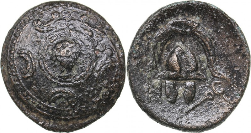Macedonian Kingdom AE 1/2 unit - Alexander III the Great (336-323 BC)
3.51 g. 1...