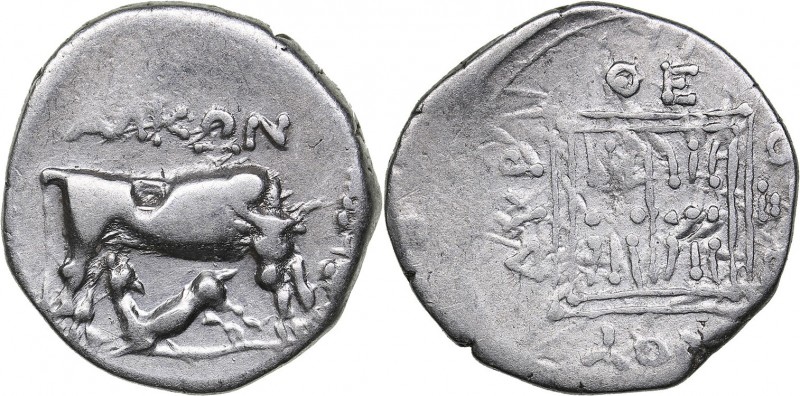 Illyria - Apollonia - Alkon AR Drachm - (circa 229-100 BC)
3.08 g. 19mm. VF-/VF...