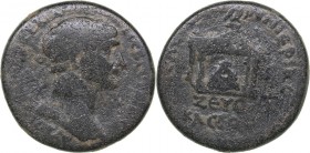 Roman Empire - Seleucis and Pieria Æ - Trajan (98-117 AD)
10.55 g. 24mm. G/G Rare.