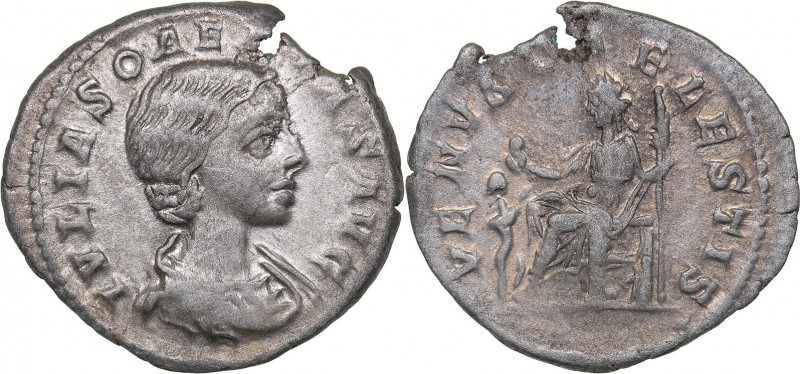 Roman Empire AR Denarius - Julia Soaemias (mother of Elagabalus)(218-220 AD)
2....