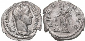 Roman Empire Antoninianus - Severus Alexander (222-235 AD)
2.88 g. AU/AU Mint luster. IMP C M SEV ALEXAND AVG, Bust of the Emperor in a laurel wreath...
