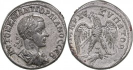 Roman Empire - Syria AR Tetradrachm 242 AD - Gordian III 238-244 A.
12.50 g. 26mm. AU/AU Mint luster.