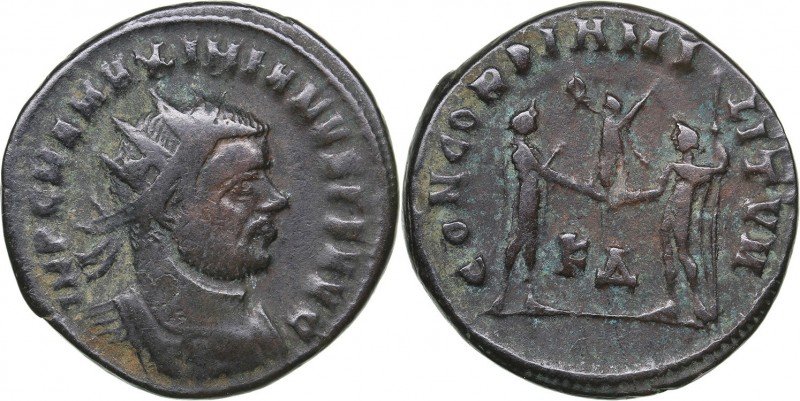 Roman Empire Radiate Æ follis - Maximianus Herculius 286-305 AD
3.70 g. 21mm. F...