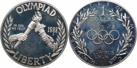 USA 1 dollar 1988 - Olympics
26.70 g. PROOF