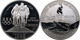 USA 1 dollar 1995 - Olympics Atlanta 1996
26.67 g. PROOF