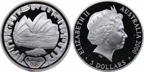 Australia 5 dollars 2000 - Olympics Sydney 2000
31.73 g. PROOF