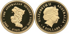 Australia 4 dollars 2005
1.26 g. PROOF Au