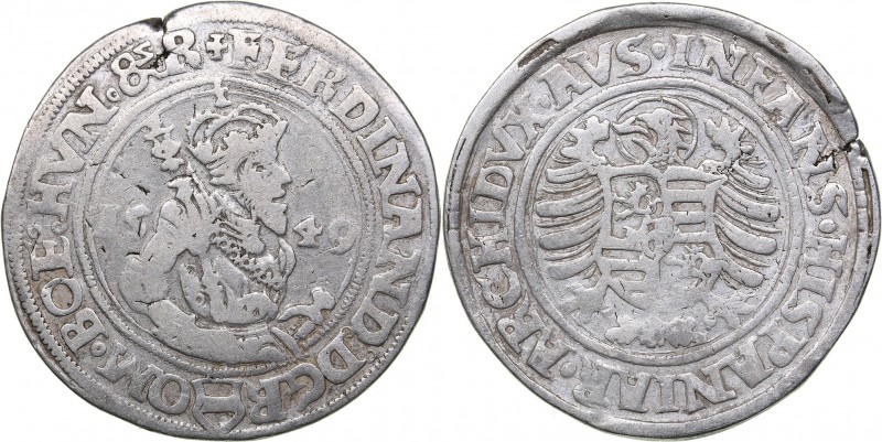 Austria - Holy Roman Empire 1/2 taler 1549 - Ferdinand I (1521-1564)
14.22 g. F...