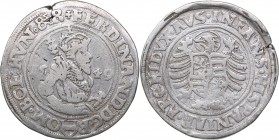 Austria - Holy Roman Empire 1/2 taler 1549 - Ferdinand I (1521-1564)
14.22 g. F+/F Joachimsthal