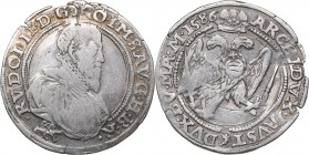 Austria - Holy Roman Empire 1/4 taler 1586 - Rudolf II (1576-1612)
6.98 g. VF/VF Rare!