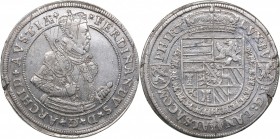 Austria - Holy Roman Empire Taler ND - Ferdinand II (1564-1595)
27.85 g. AU/UNC Mint luster. Rare condition. Alsace - Ensisheim Kle. 167.