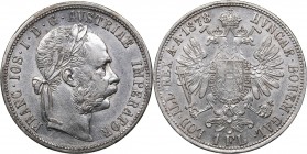 Austria Florin 1878
12.34 g. XF+/AU