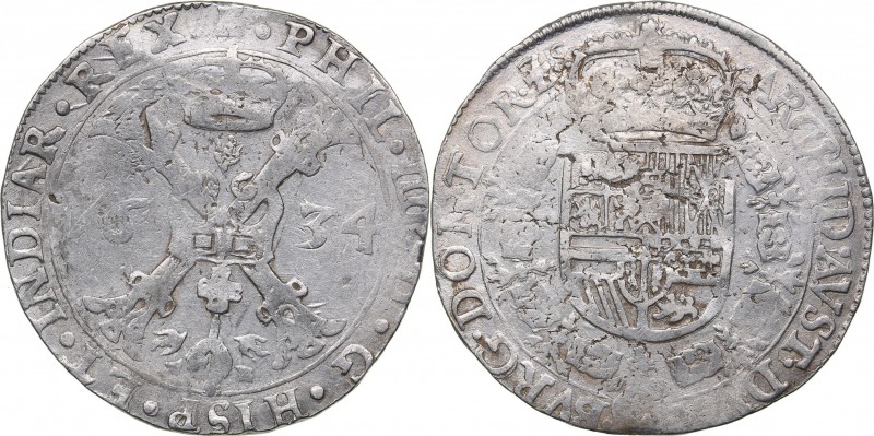 Belgia - Tournai Patagon 1634
27.98 g. F/VF Vanhoudt# 645 TO.