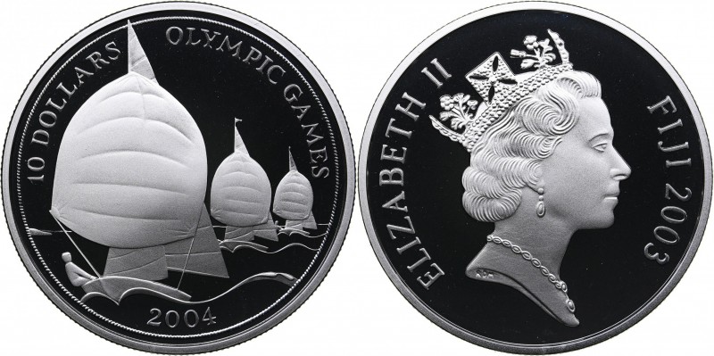 Fiji 10 dollars 2003 - Olympics
28.31 g. PROOF