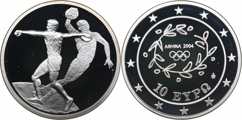 Greece 10 euro 2004 - Olympics
34.07 g. PROOF