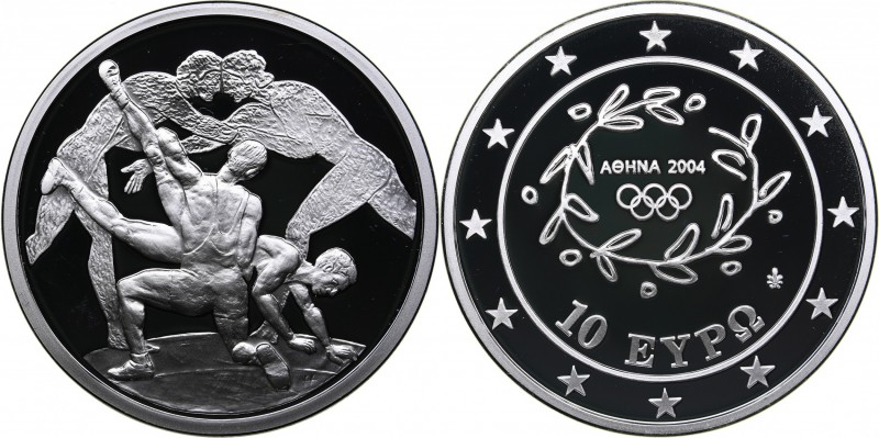 Greece 10 euro 2004 - Olympics
34.17 g. PROOF