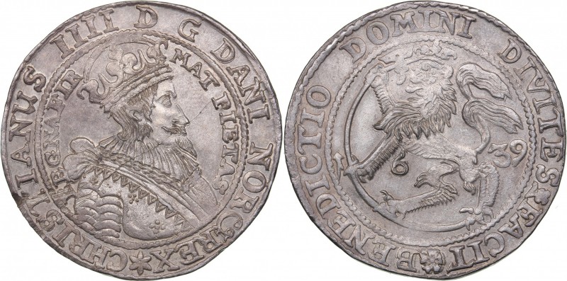 Norway speciedaler 1639 - Christian IV (1588-1648)
28.85 g. AU/UNC Mint luster....