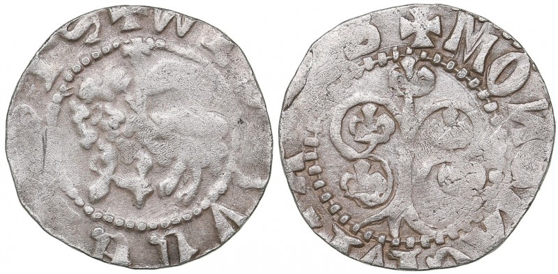 Sweden - Gotland Visby örtug ND (1330-1450)
1.23 g. VF/VF-