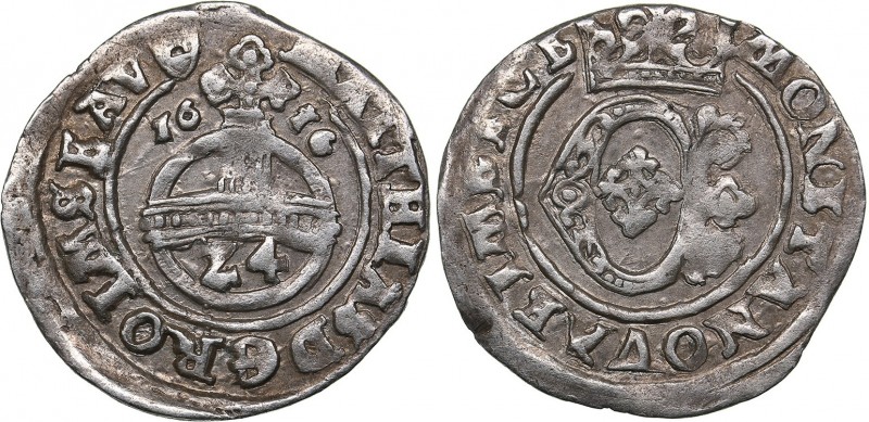 Germany - Einbeck 1/24 taler 1616
1.27 g. AU/AU Buck 62 var.