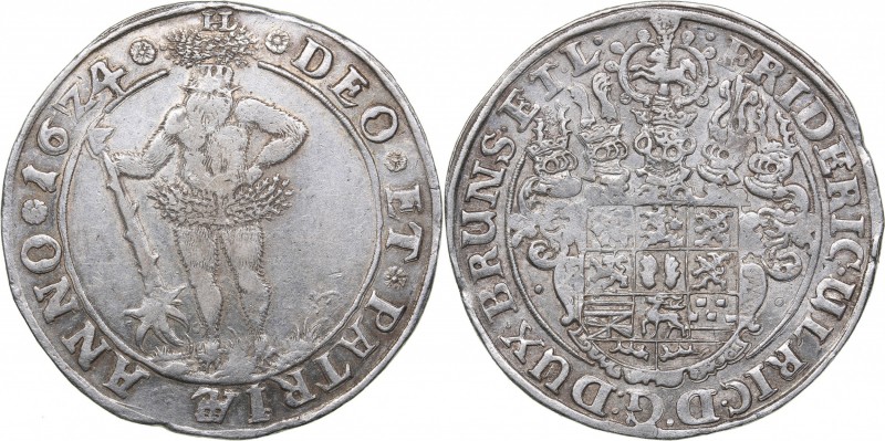 Germany - Braunschweig-Wolfenbüttel Taler 1624 - Friedrich Ulrich (1613-1634)
2...