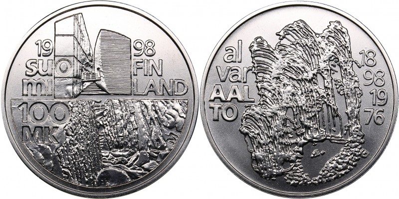 Finland 100 markkaa 1998
22.21 g. UNC/UNC