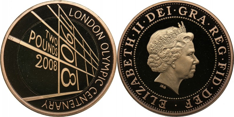 Great Britain 2 pounds 2008 Olympics - London 2008
15.97 g. Au917 PROOF Karp ja...