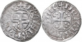Reval artig ND - Wennemar von Brüggenei (1389-1401)
0.86 g. VF/VF Livonian order. Haljak# 23.