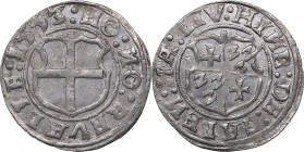 Reval Ferding 1553 - Heinrich von Galen (1551-1557)
Livonian order. 2.62 g. AU/AU Haljak# -.