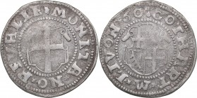 Reval Ferding 1560 - Gotthard Kettler (1559-1562)
Livonian order. 2.45 g. VF-/VF- Haljak# 196.