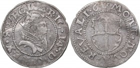 Reval Ferding 1561 - Erik XIV (1560-1568)
1.82 g. XF/VF+ Haljak# 1146a. MONENOVA