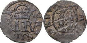 Reval schilling ND - Johan III (1568-1592)
0.90 g. AU/AU Rare condtion. Haljak# 1228a var. 1228a var.