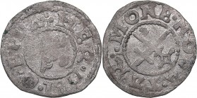 Dorpat schilling ND - Hermann II Wesel (1552-1558)
Livonia. The Bishopric of Dorpat. 0.94 g. VF/VF+ Haljak# 649 R. Rare!