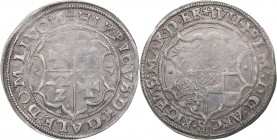 Riga 1/2 mark 1553 - Wilhelm Markgraf von Brandenburg & Heinrich von Galen (1551-1556)
Archbishopric of Riga & Livonian order. 5.27 g. XF-/VF+Haljak#...