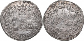 Riga Free City 1/2 mark 1565
4.78 g. AU/UNC Mint luster. Rare condition. Free city of Riga., 1561-1581. Haljak# 978a. Rare!