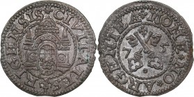 Riga Free City schilling 1575
1.02 g. UNC/UNC