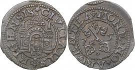 Riga Free City schilling 1575
0.94 g. XF/AU Haljak# 956b.