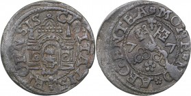 Riga Free City schilling 1577
1.05 g. XF/XF- Haljak# 965b.