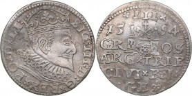 Riga 3 grosz 1594 - Sigismund III (1587-1632)
2.37 g. XF/XF In the Name of the Rulers of Poland-Lithuania in Riga. Iger R.94.1.а.