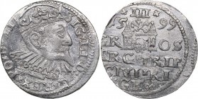 Riga 3 grosz 1599 - Sigismund III (1587-1632)
2.35 g. UNC/UNC Mint luster. In the Name of the Rulers of Poland-Lithuania in Riga. Iger R.99.1 var. Ha...