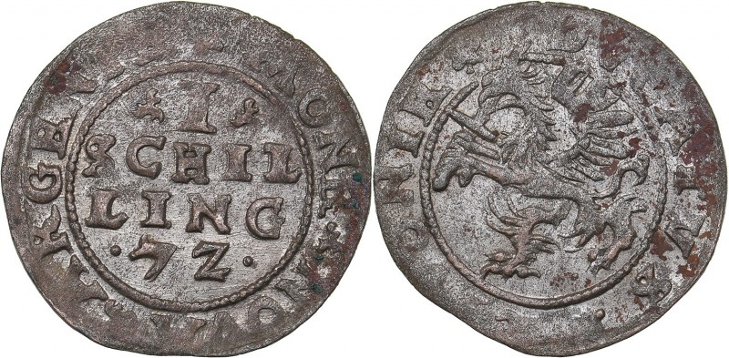 Dahlen Schilling 1572
0.93 g. XF/XF Haljak# 981.