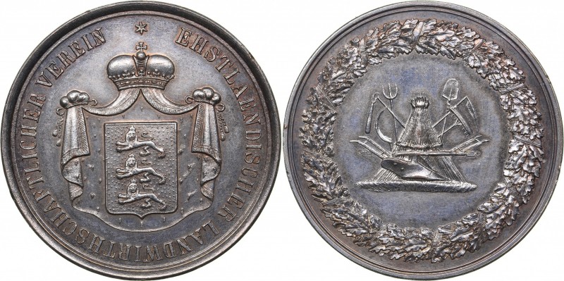 Estonia medal Estonian Agricultural Society ca 1900
23.03 g. 39mm. UNC/UNC Mint...